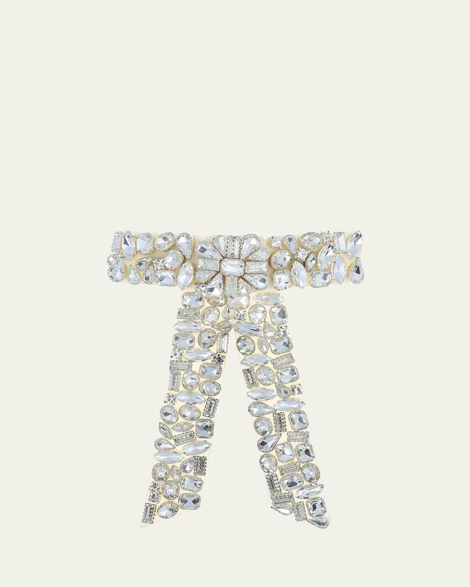 Melanie Embellished Bow Barrette